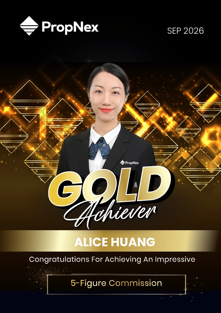 ALICE HUANG · Gold Achiever · September 2026