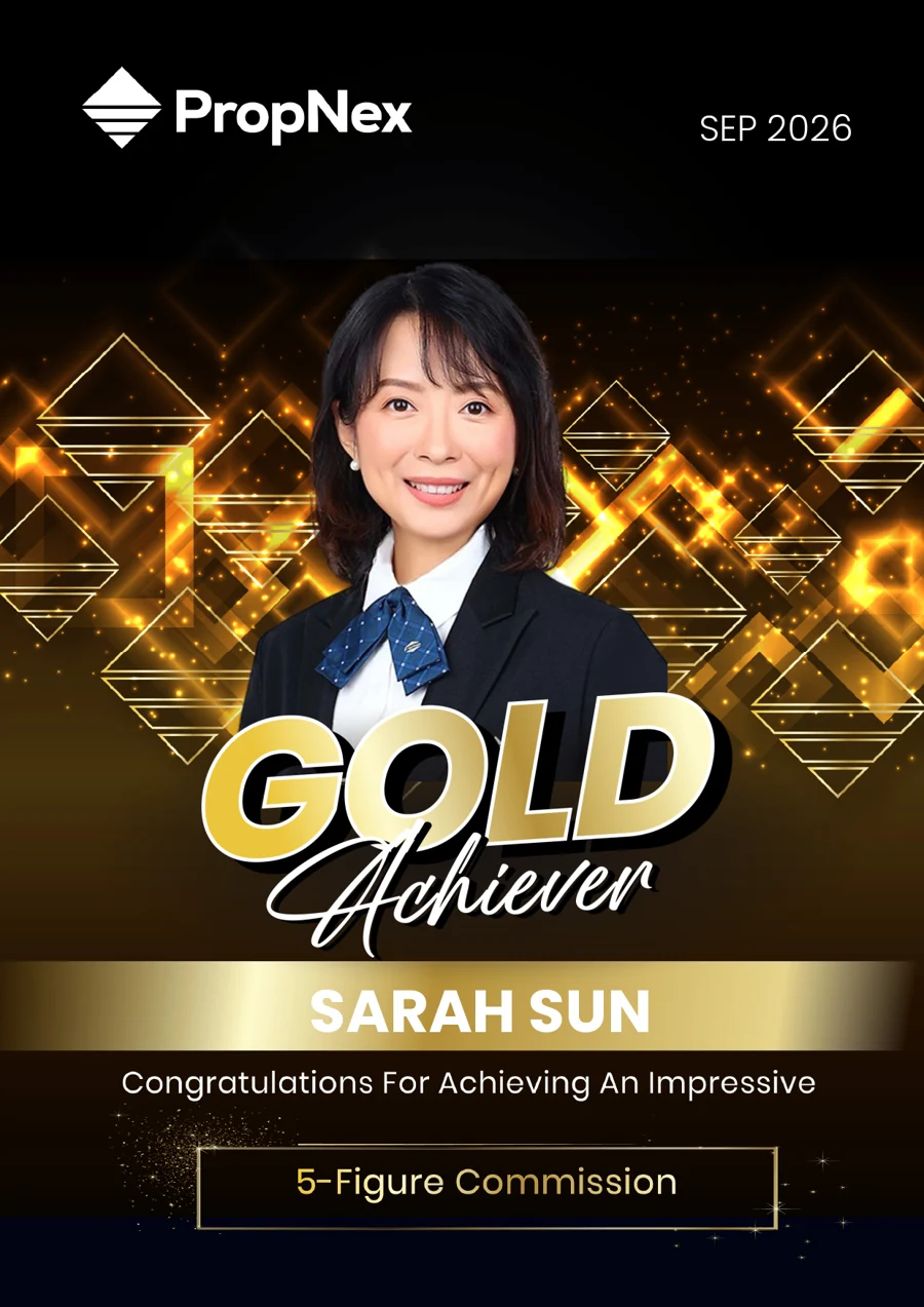 SARAH SUN · Gold Achiever · September 2026