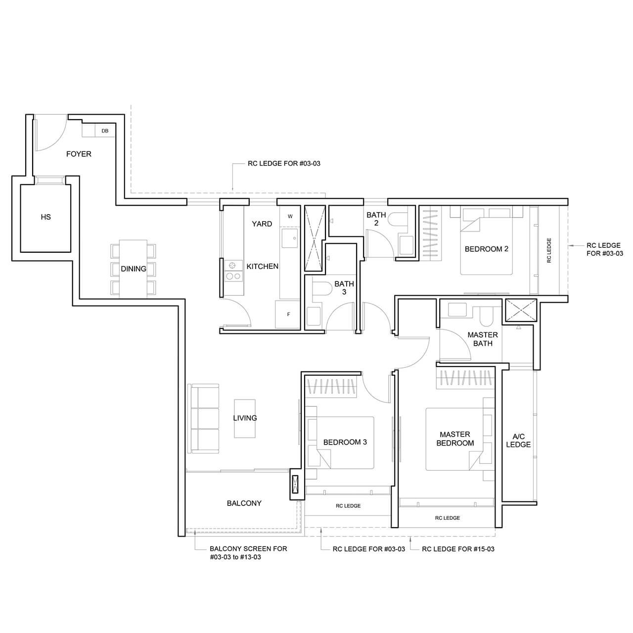 C4 · 1195 sqft