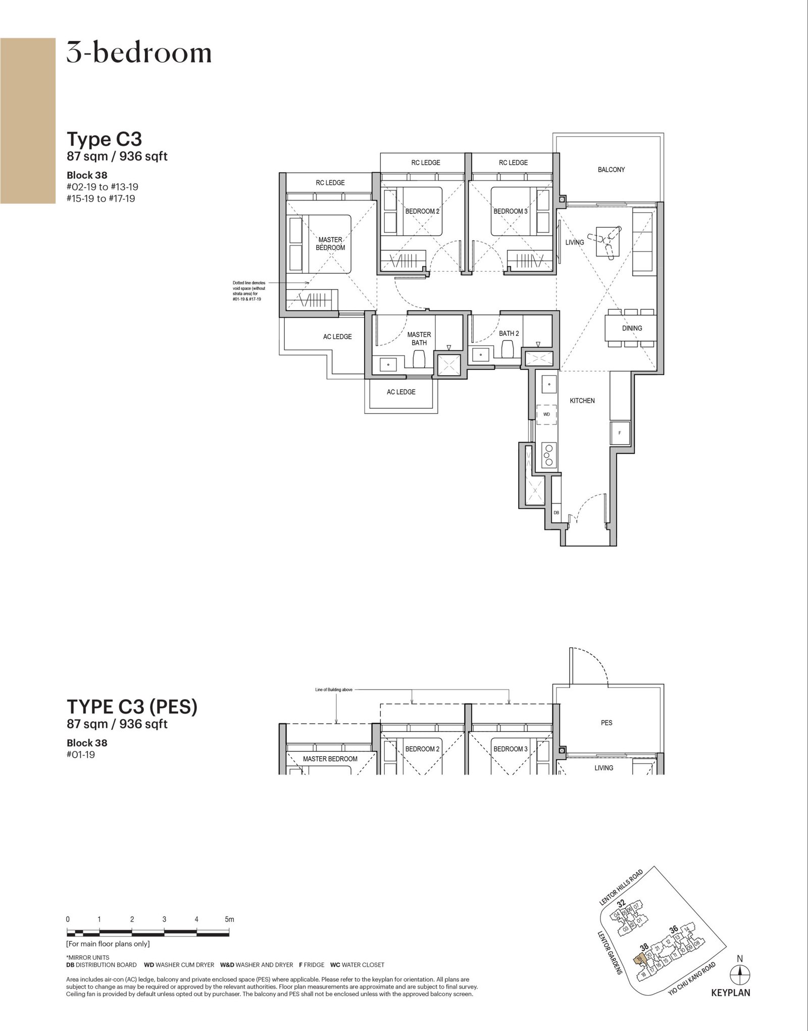 C3 · 936 sqft