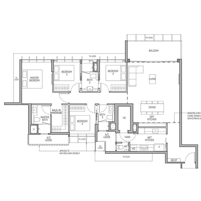 D2 · 1518 sqft