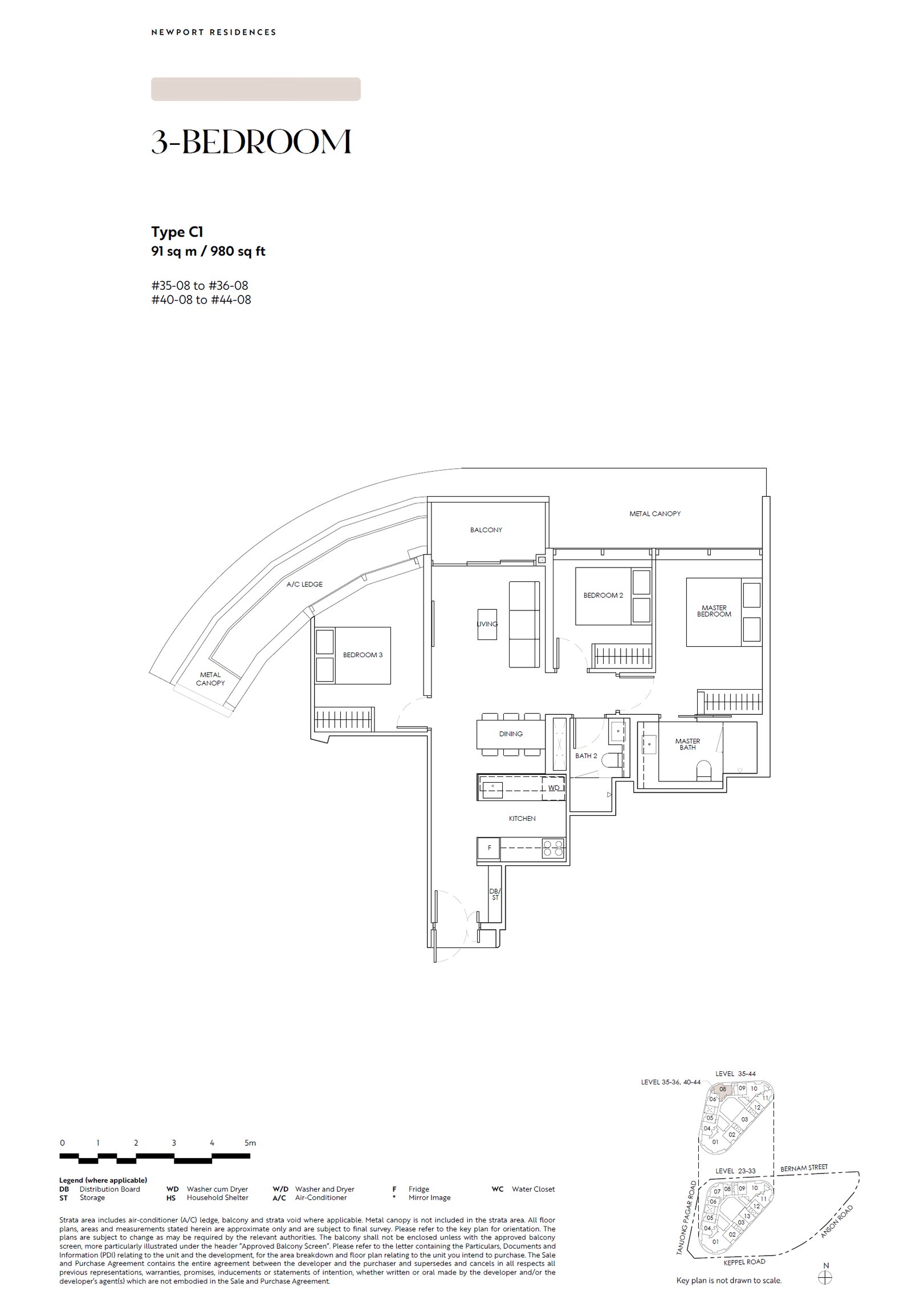 C1 · 980 sqft