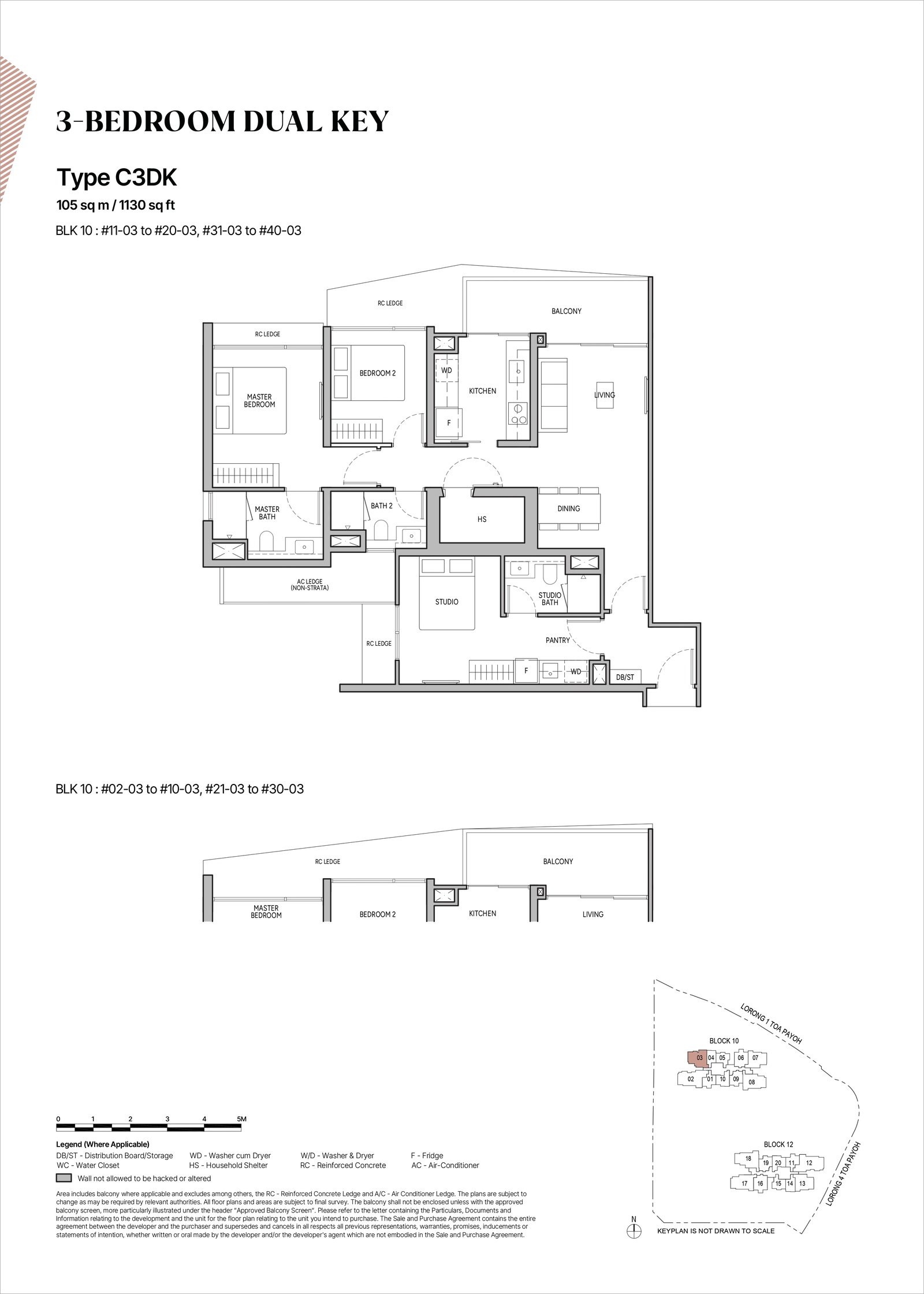 C3DK · 1130 sqft