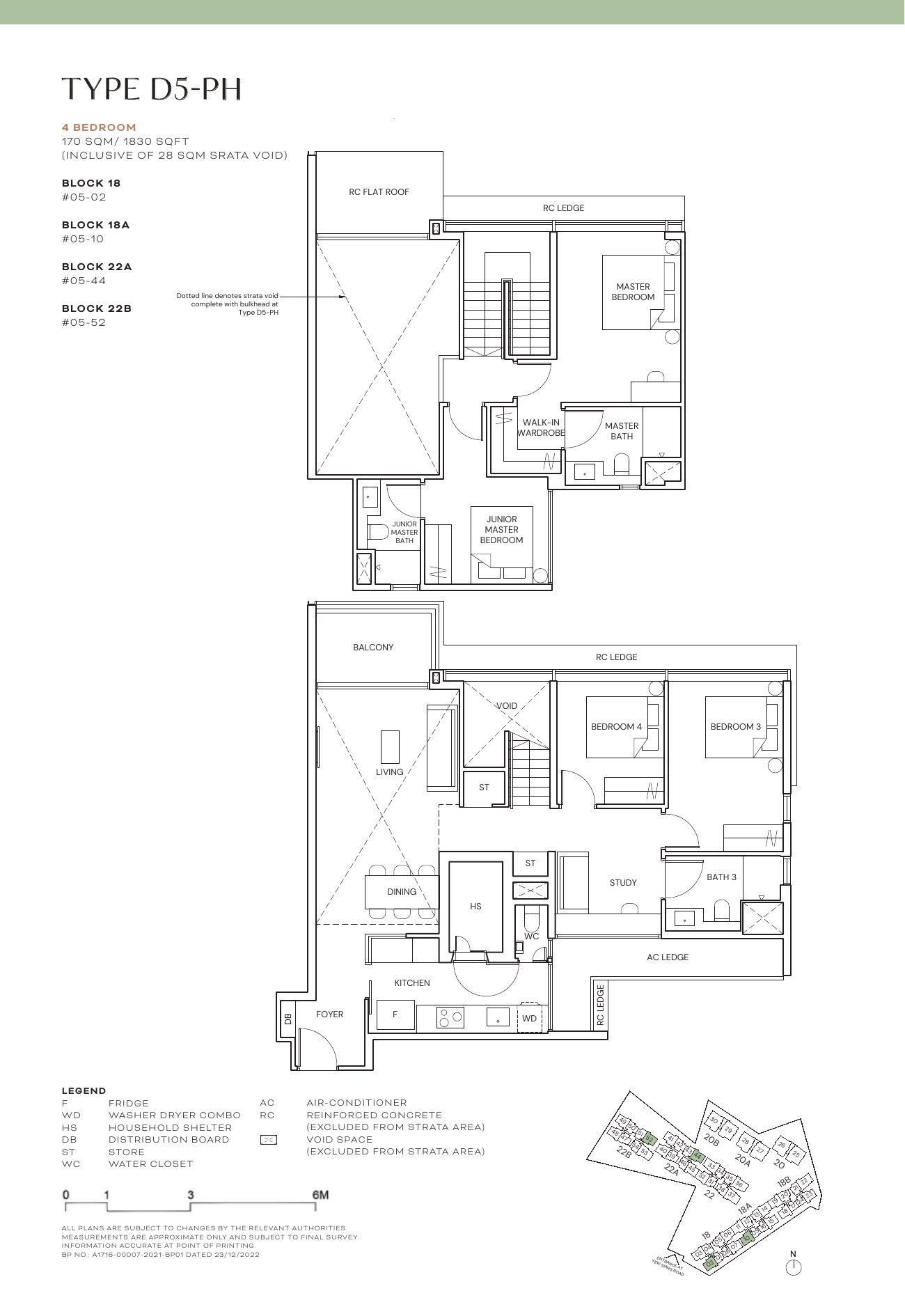 D5-PH · 1830 sqft