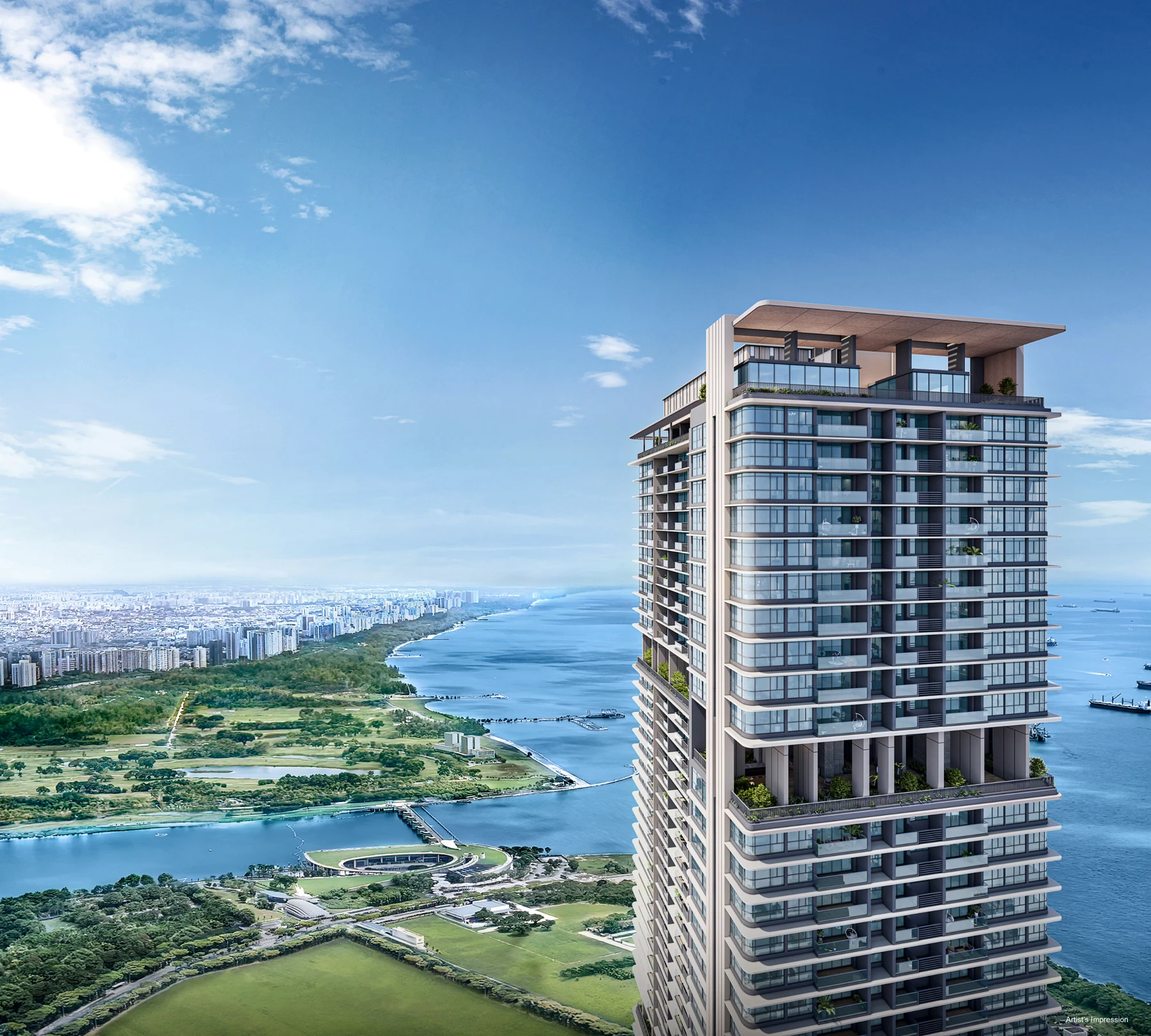 建筑效果图 / Artist’s impression