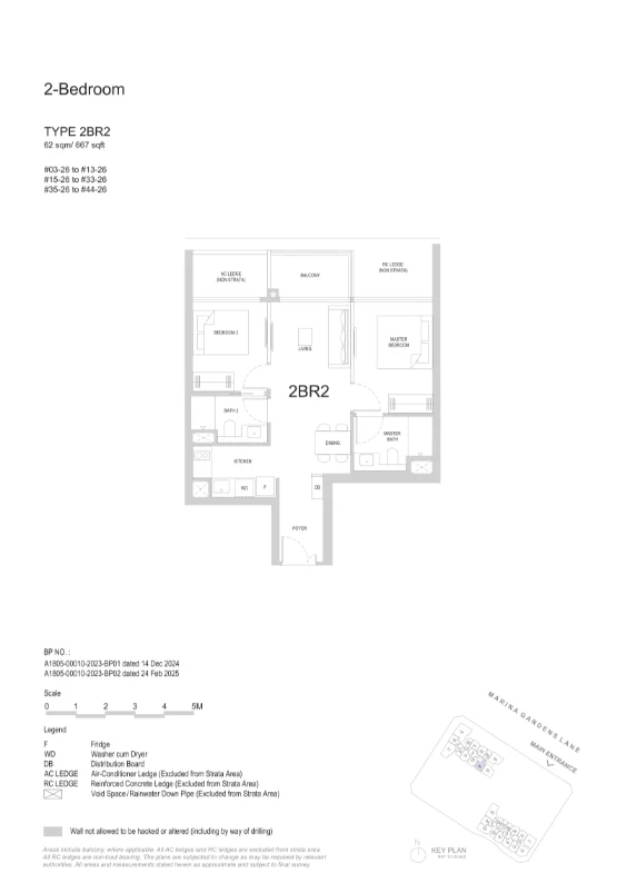 2 Bedroom · 2