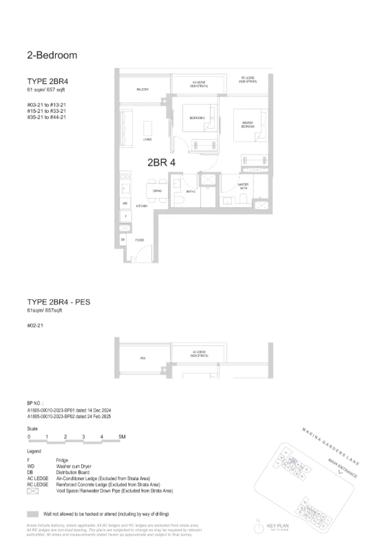 2 Bedroom · 4