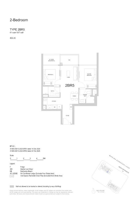 2 Bedroom · 5