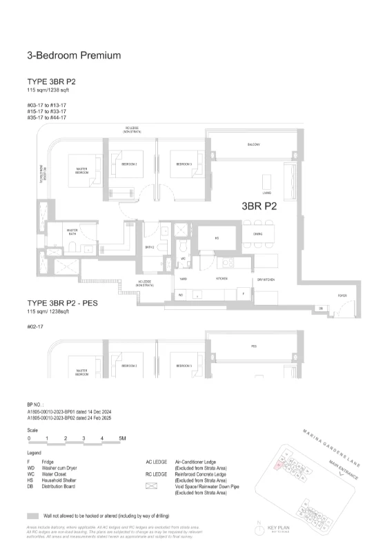 3 Bedroom · 6