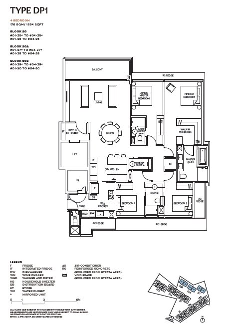 Terra Hill 泰景苑 #03-30 · 4 Bedroom DP1 · 176 ㎡