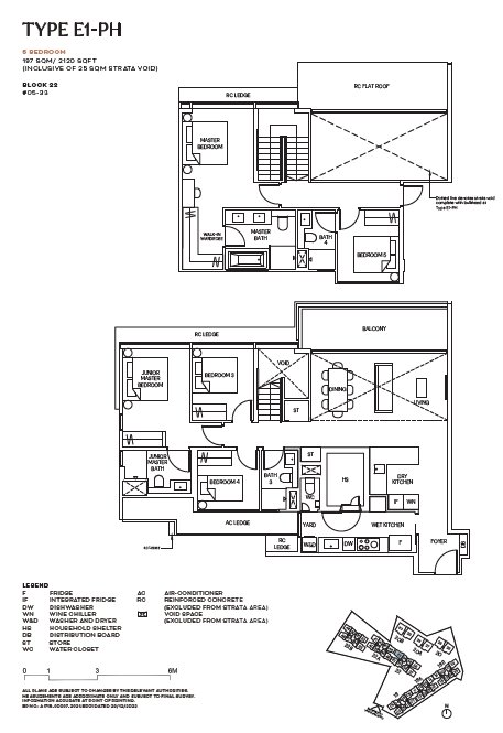 Terra Hill 泰景苑 #05-33 · 5 Bedroom E1-PH · 197 ㎡