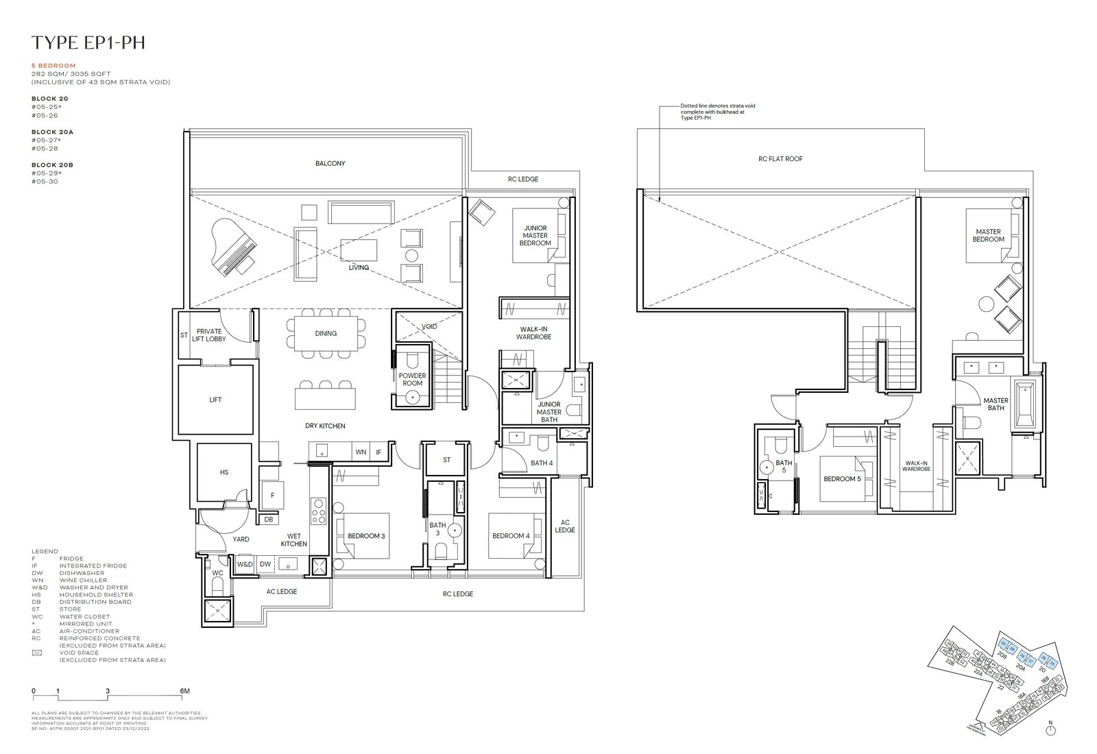 Terra Hill 泰景苑 #05-26 · 5 Bedroom EP1-PH · 282 ㎡