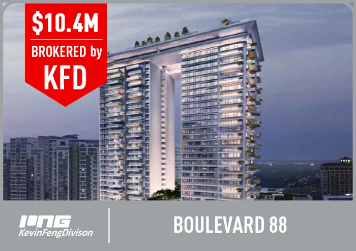 Boulevard 88 · Sold by KFD · S$10.4M