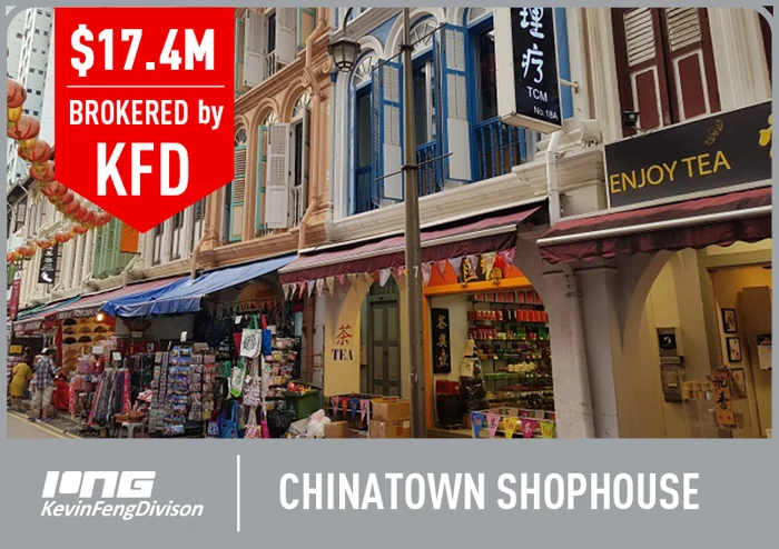 Chinatown Shophouse · Sold by KFD · S$17.4M