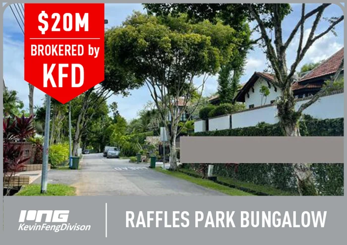 Raffles Park Bungalow · Sold by KFD · S$20M