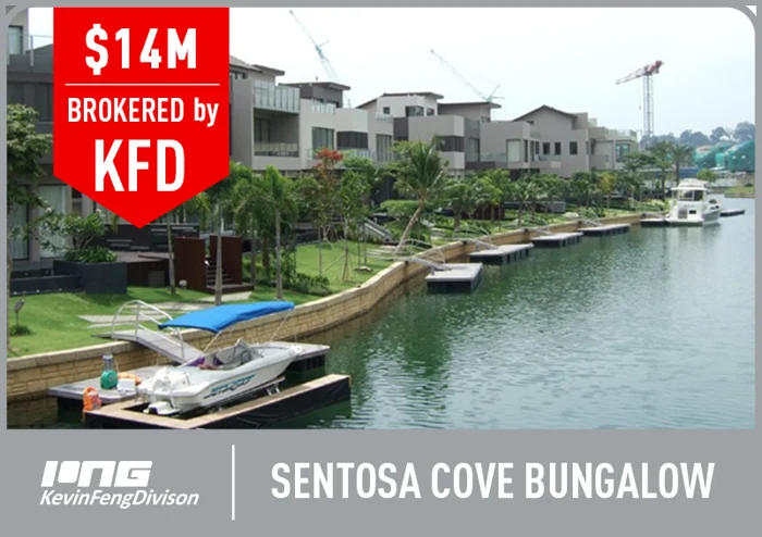 Sentosa Cove Bungalow · Sold by KFD · S$14M