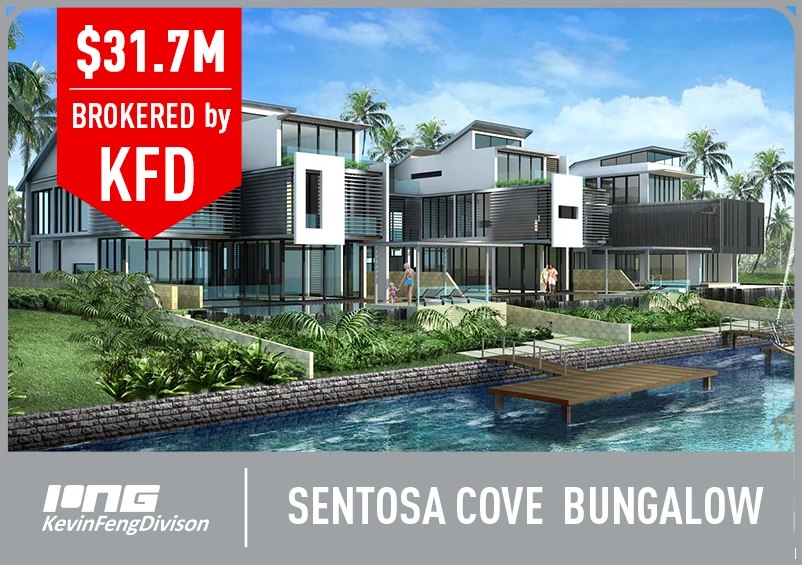 Sentosa Cove Bungalow · S$31.7M · KFD 成交案例