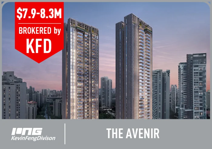 The Avenir · Sold by KFD · S$7.9–8.3M