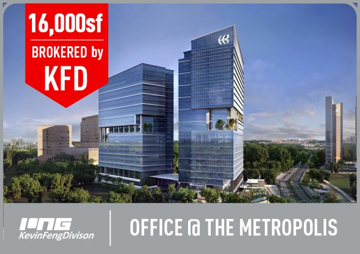 Office @ The Metropolis · Sold by KFD · 16000 sqft