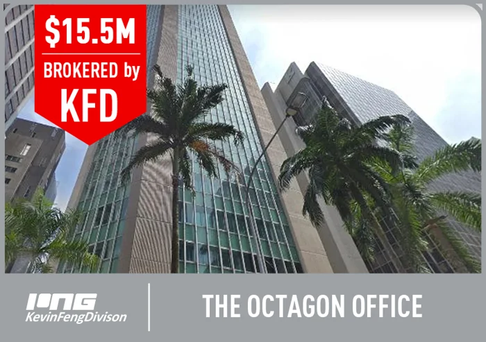 The Octagon Office · Sold by KFD · S$15.5M