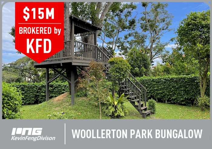 Woollerton Park Bungalow · Sold by KFD · S$15M